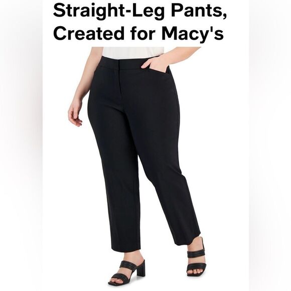 JM Collection black pants. NWT. Size 16WP - Picture 1 of 9